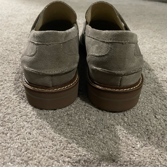 Anne Klein Everly Penny Loafer, Color Taupe Suede, size 8.5 - Picture 4 of 4